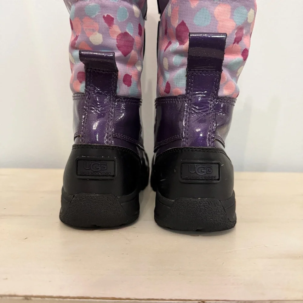 Ugg Purple Glitter Butte ll Winter Boots